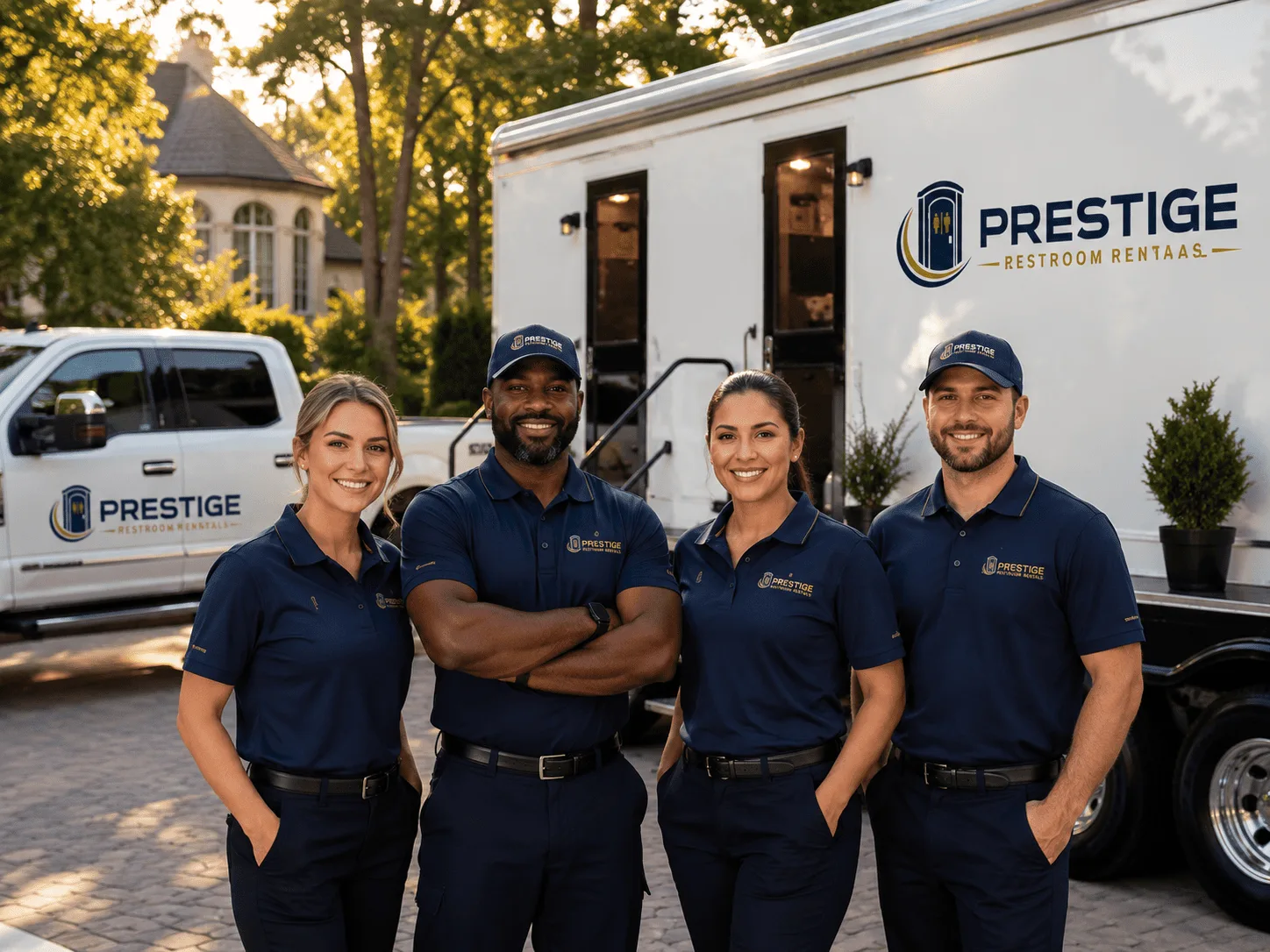 Trusted Luxury Portable Restrooms company in Onemo, VA